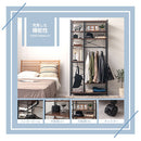 ハンガーラック〔ハイタイプ〕 ハンガーラック 約 高さ182 幅88 奥行40 コート掛け ワードローブ コートハンガー おしゃれ ハイタイプ スチール 棚板 木製 キャスター付 衣類ラック ぼん家具