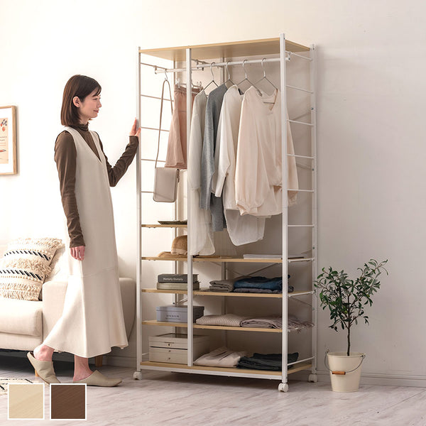 DriftDesign〜 キレイめ流木のお洒落なS字フック付ハンガーラック