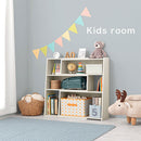 伸縮式ラック オープンシェルフ 伸縮式  木製 リビング 角度調整 収納棚 ラック コーナー A4 ぼん家具