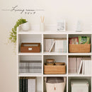 オープンラック 本棚 収納棚 ブックシェルフ おしゃれ 大容量 玩具 ディスプレイラック 背面化粧 幅90 オープンラック 木製 可動棚 15段 キッチン収納 リビング ぼん家具