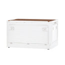 収納ボックス 収納ケース キャスター付 折りたたみ 収納ボックス ミニテーブル 窓付 5面開き 扉付 ロック付 おしゃれ 収納箱 スタッキング ぼん家具