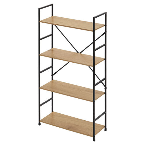 オープンラック 木製×スチール 本棚 ラック おしゃれ ぼん家具