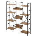 オープンラック 大型 木製×スチール