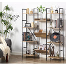 オープンラック 大型 木製×スチール