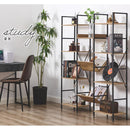 オープンラック 大型 木製×スチール