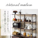 大容量 オープン スチールラック 4段 2列