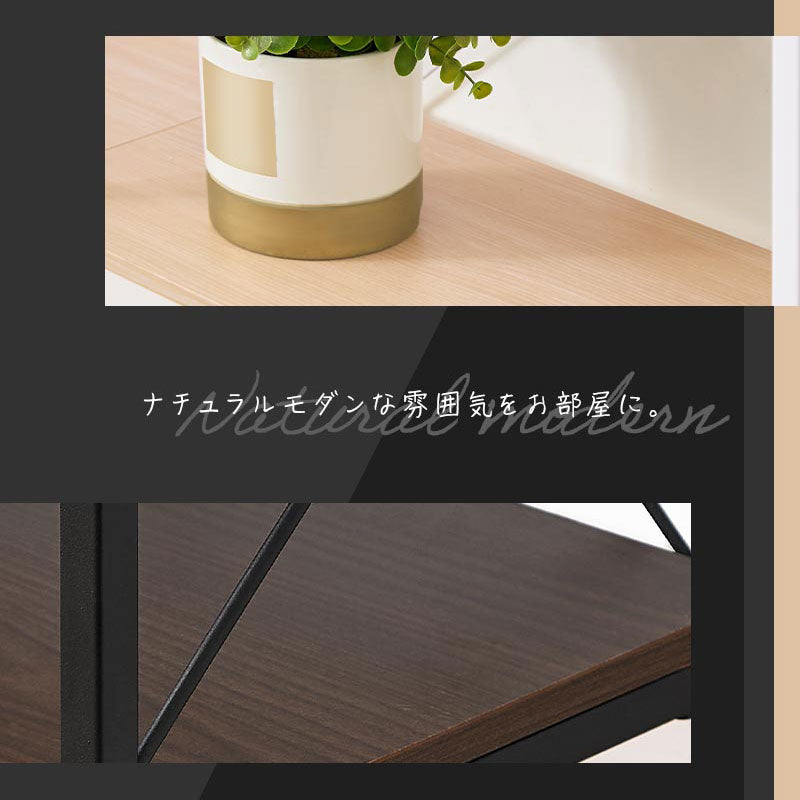 ぼん家具 大容量 オープン スチールラック 4段 2列 おしゃれ 収納家具 ぼん家具 大容量 オープン スチールラック 4段 2列 おしゃれ 収納家具