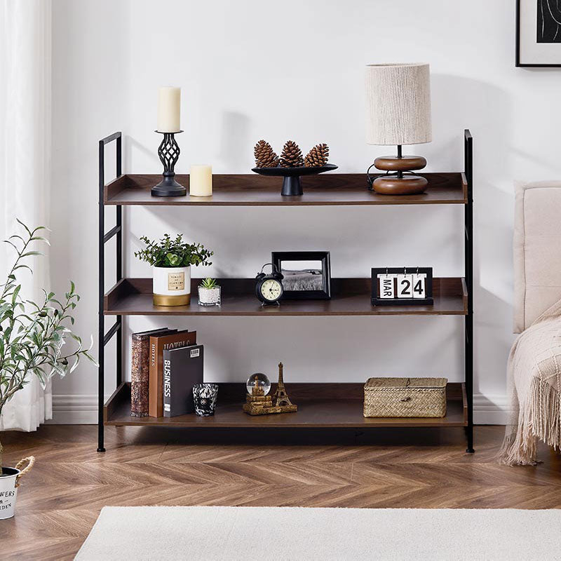 オープンラック 3段 L字棚 中段可動棚