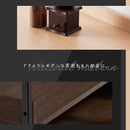 オープンラック 3段 L字棚 中段可動棚