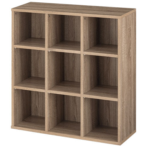 可動棚付き ロータイプブックシェルフ 本棚 ラック カラーボックス