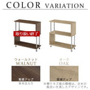 オープンラック〔2段タイプ〕 オープンラック オープンシェルフ 陳列棚 ラック 木製 スチール 30cm シェルフ オーディオ ホワイト カントリー DVDラックCDラックCD収納DVD収納 コミック 壁面収納木目調本収納 オープンラック2段タイプ ぼん家具