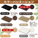 シンプル木製ラック幅90cm　棚板〔3枚〕 書棚 木製 本収納 棚板 収納棚 棚 たな 収納ラック コミック収納 多目的ラック 収納 ウォールナット ダークブラウン ホワイト ナチュラル ぼん家具