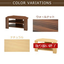 [ 幅80cm ] コンパクトテレビ台 テレビ台 ローボード テレビボード 壁寄せ tv台 32型 おしゃれ 木製 コーナー対応 角置き 幅80 棚 ラック コンパクト 北欧 リビング収納 ぼん家具