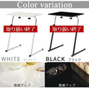 フリーテーブル サイドテーブル 昇降式テーブル 折りたたみ ソファーテーブル おしゃれ 机 作業台 ベッドテーブル 北欧 pcデスク 軽量 スリム 角度 高さ調節 ぼん家具