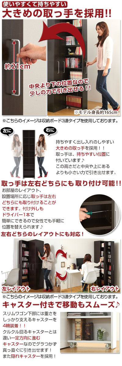 スリムワゴン〔2連セット〕