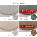 マルチマット〔丸型直径100cm〕 プレイマット ベビーマット 赤ちゃん 厚手 おしゃれ 丸型 サニーマット お昼寝 ベビー 洗える ラグ キルト生地 直径100 肌に優しい 床暖房対応 FRUTO