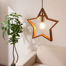 ペンダントライト 1灯 星型 ペンダントライト 星型 子供部屋 ダイニングライト キッチンライト 内玄関 ライト 照明 ペンダント 吊り下げ照明 キッチン照明 北欧 UCOLO ユコロ ぼん家具