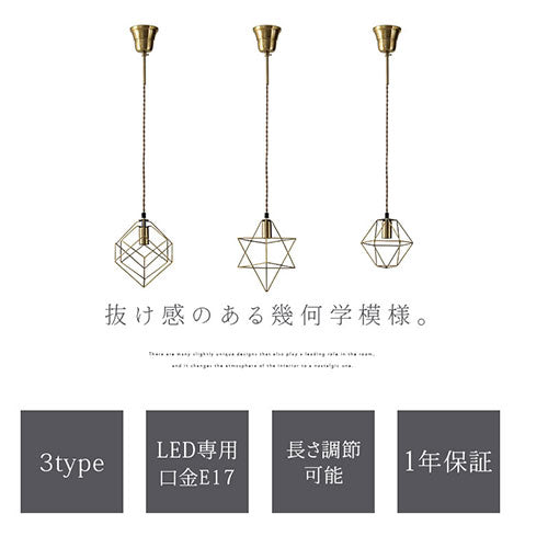 ペンダントライト 1灯 LED専用