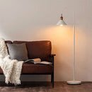 フロアライト スチールシェード 角度調整 照明 フロアライト おしゃれ 間接照明 スタンドライト LED シンプル ライト スタンド フットスイッチ リビング 寝室 レトロ コンセント式 noji ノジー ぼん家具