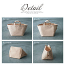 収納トート〔M〕 買い物かご バスケット かご 収納 収納バッグ 文房具 ケーブル リモコン 小物収納 収納トート 買い物かご キャンパス ストッカー 撥水 Mサイズ ぼん家具