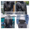 laborioショルダーバッグ ボディバッグ メンズ ボディーバッグ ウエストポーチ 斜めがけバッグ 大容量 収納力 黒 ブラック 多機能 レディース シンプル Laborio