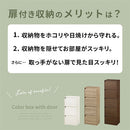 カラーボックス 扉付き
