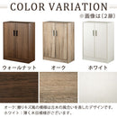 薄型シューズボックス〔2扉タイプ・3扉タイプ〕