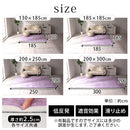 高級低反発ラグ〔130×185cm・185×185cm・200×250cm・200×300cm〕