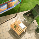 ジョイントタイルデッキ〔4枚セット・10枚セット〕 タイル ベランダ 庭 デッキ テラス diy ジョイントタイル おしゃれ デッキパネル 正方形 ジョイントマット ベランダ ガーデニング 簡単設置 敷石 ぼん家具