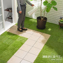 ジョイントタイルデッキ〔4枚セット・10枚セット〕 タイル ベランダ 庭 デッキ テラス diy ジョイントタイル おしゃれ デッキパネル 正方形 ジョイントマット ベランダ ガーデニング 簡単設置 敷石 ぼん家具