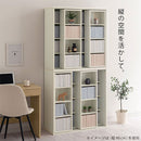 スライド本棚〔幅90cm/120cm〕