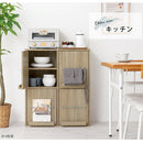 扉付きカラーボックス〔2枚扉・4枚扉〕