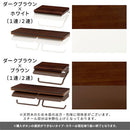 トイレットペーパーホルダー〔2連〕 棚付き ペーパーホルダー トイレットペーパーホルダー 飾り棚 天然木 スチール 2倍巻 3倍巻 太巻き 収納 簡単 DIY リノベ 賃貸 ぼん家具