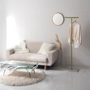 ポールハンガー ハンガーラック 高さ調整 洋服掛け ポールハンガー スリム 省スペース パイプハンガー 洗濯物干し 物干しラック 室内 組立簡単 T字 約 幅40 高さ150 ぼん家具