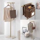 ポールハンガー ハンガーラック 高さ調整 洋服掛け ポールハンガー スリム 省スペース パイプハンガー 洗濯物干し 物干しラック 室内 組立簡単 T字 約 幅40 高さ150 ぼん家具