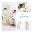 突っ張りラック オープンラック スリム 約 幅58 ウォールシェルフ おしゃれ ポールハンガー 突っ張り つっぱり シナプスラック 高さ調節可 省スペース収納 フック ぼん家具