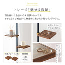 突っ張りラック オープンラック スリム 約 幅58 ウォールシェルフ おしゃれ ポールハンガー 突っ張り つっぱり シナプスラック 高さ調節可 省スペース収納 フック ぼん家具