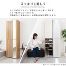 シューズボックス ミラー付き 幅60cm シューズボックス シューズラック 下駄箱 最大36足 約 幅60 可動棚 玄関収納 靴箱 姿見鏡 ミラー付き ワイド 靴 収納 扉 おしゃれ ぼん家具