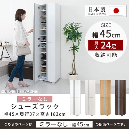 シューズボックス　ミラーなし幅45cm