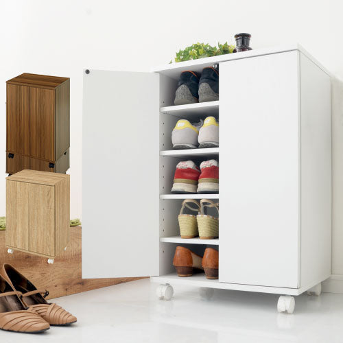 ぼん家具 コンパクトシューズラック おしゃれ 収納家具 玄関収納