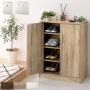 薄型シューズボックス〔2扉タイプ・3扉タイプ〕