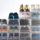 シューズボックス Sサイズ〔8個セット〕 シューズボックス 靴箱 クリア おしゃれ スニーカーボックス スニーカーケース 収納 小型 コンパクト 扉付き コレクション 積み重ね 8個セット ぼん家具