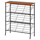 天板付きシューズラック 3段 シューズラック 下駄箱 靴箱 スリム 玄関収納 靴収納 省スペース 靴棚 薄型 狭い玄関 靴ラック 3段 くつ箱 おしゃれ シューズボックス 扉なし ぼん家具