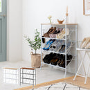 天板付きシューズラック 3段 シューズラック 下駄箱 靴箱 スリム 玄関収納 靴収納 省スペース 靴棚 薄型 狭い玄関 靴ラック 3段 くつ箱 おしゃれ シューズボックス 扉なし ぼん家具