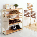シューズラック 5段 幅85cm シューズラック 5段 幅85cm 靴箱 シューズボックス おしゃれ 下駄箱 オープンラック 天然木 ディスプレイラック 飾り棚 木製棚 可動棚 棚板 居間 玄関 ぼん家具
