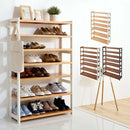 シューズラック 7段 幅85cm シューズラック 7段 幅85cm 靴箱 シューズボックス おしゃれ 下駄箱 オープンラック 天然木 ディスプレイラック 飾り棚 木製棚 可動棚 棚板 居間 玄関 ぼん家具