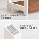 シューズラック 7段 幅85cm シューズラック 7段 幅85cm 靴箱 シューズボックス おしゃれ 下駄箱 オープンラック 天然木 ディスプレイラック 飾り棚 木製棚 可動棚 棚板 居間 玄関 ぼん家具