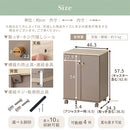 コンパクトシューズラック コンパクトシューズラック 玄関収納 シューズラック 韓国インテリア グレージュ PUTUPUTU