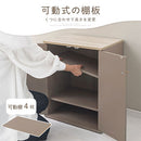 コンパクトシューズラック コンパクトシューズラック 玄関収納 シューズラック 韓国インテリア グレージュ PUTUPUTU