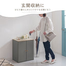 シューズボックス〔2個セット〕 シューズボックス 2個セット 玄関収納 シューズラック 韓国インテリア グレージュ PUTUPUTU